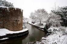Snow scenes in Wells, Somerset ~ January 2013