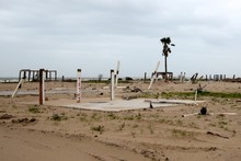 Aftermath of Hurricane Ike - Texas 2009